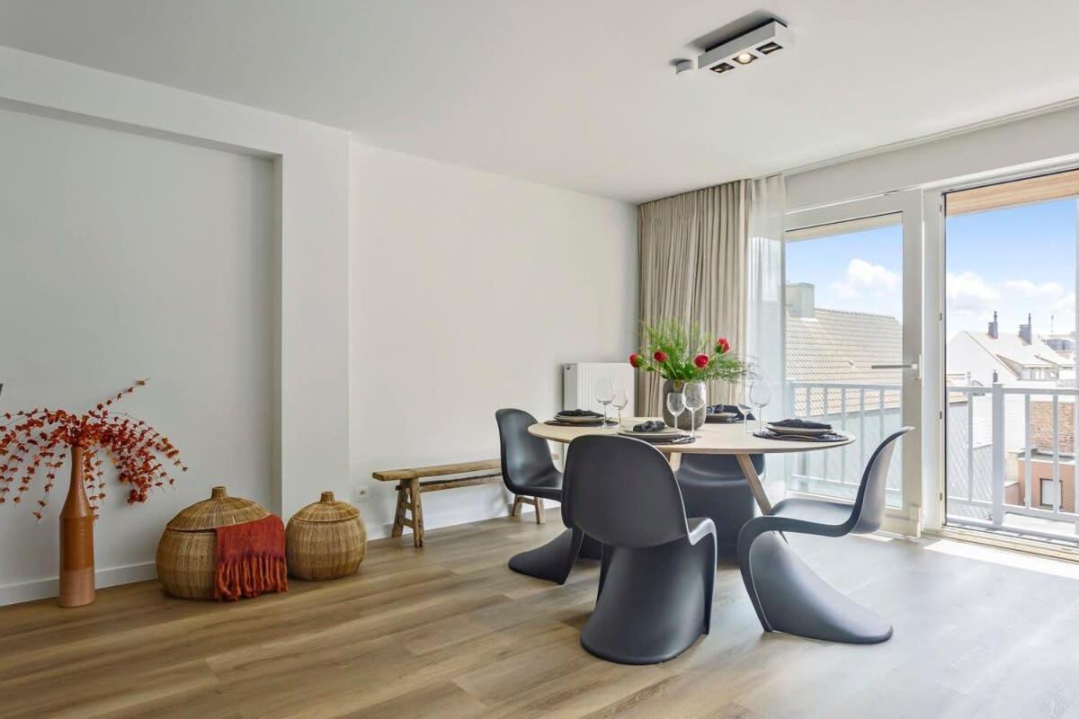 Huswell - Stunning Modern Apartment With Terrace And Parking Knokke-Heist Exterior foto